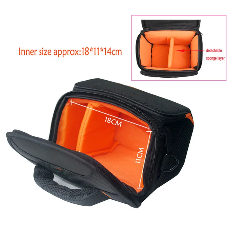 Câmara de Vídeo dv Case Bolsa para Sony Fdr-axp55 Axp35 Ax30 Ax40 Ax53 Ax33 Ax60 Pj790 Cx580e Pj660e Filme da Câmera no Ombro Bolsa Bolsa - Image 4