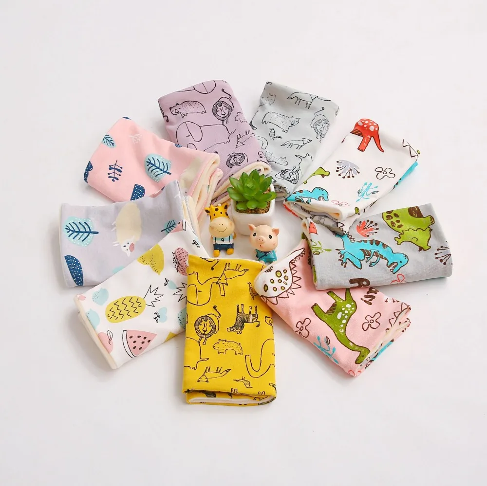 cartoon strip print baby o ring collar hat sets boys girls scarves beanies suits children neckerchief accessories plush warm