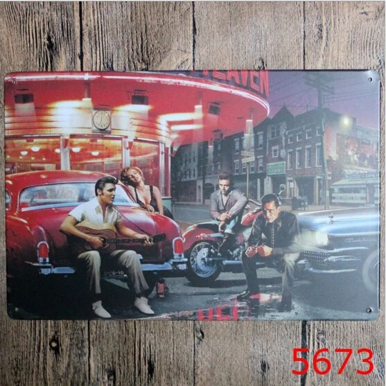 

20*30 Cm Pop Star Vintage Retro Metal Tin Sign Poster Plaque Bar Pub Club Wall Home Decor #5673