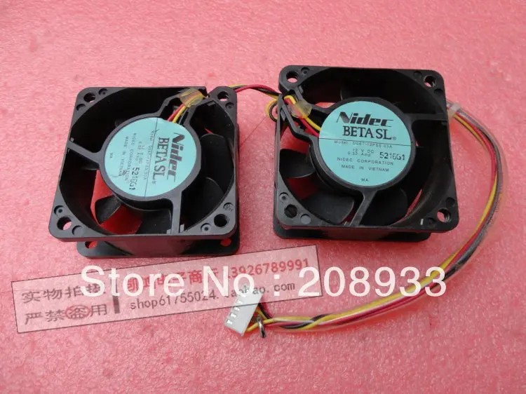 

For NIDEC D06T-12PS5 03A 12V 0.32A 6025 6CM power fan ++cooling fan