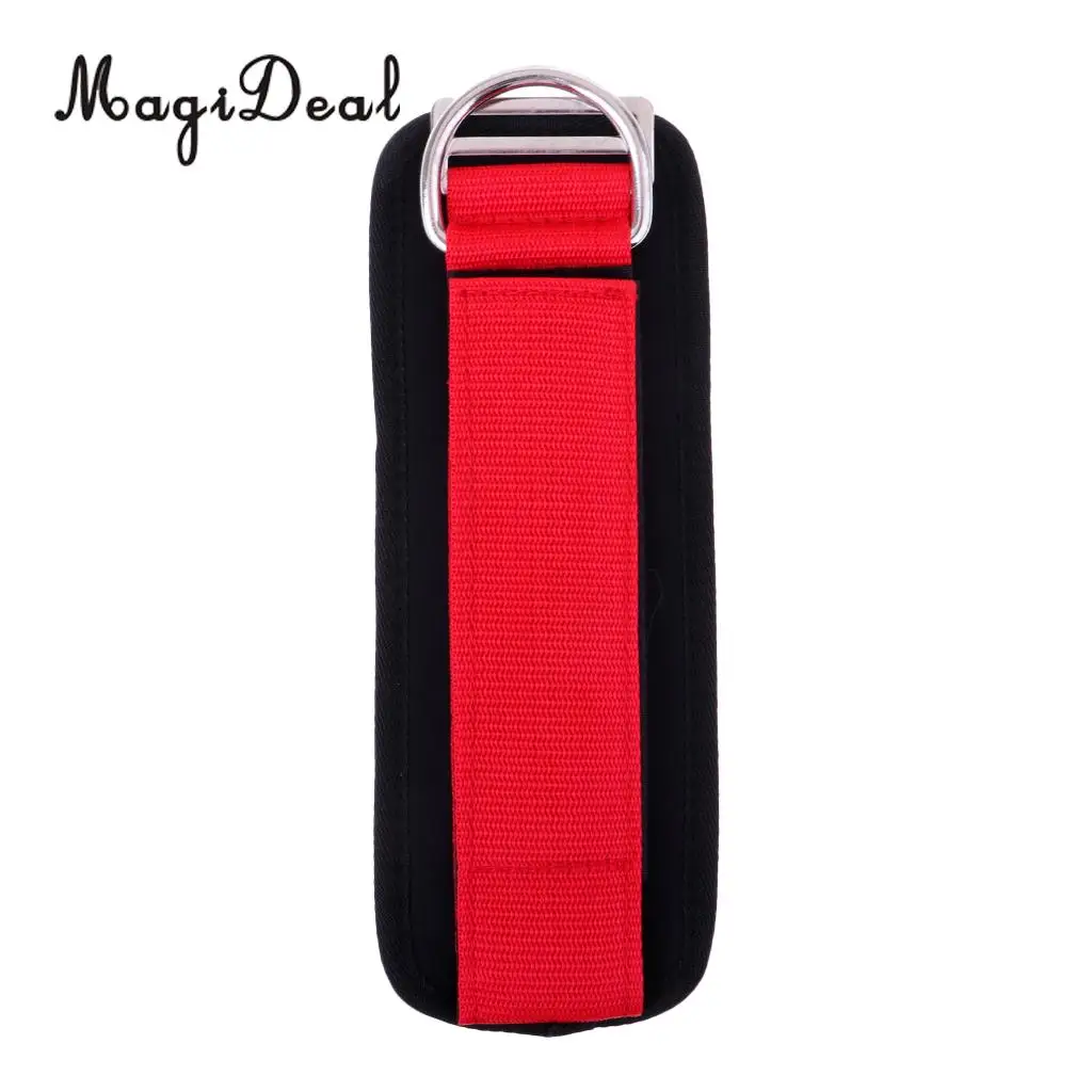 MagiDeal Ankle Anchor Strap D-ring Gym Leg Pulley Strap Lifting Fitness Exercise Strength Ankle Strap Belt Training Equipment