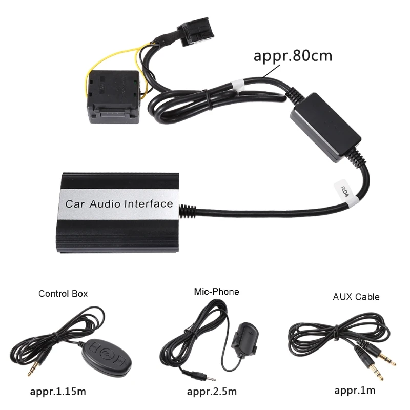 Handsfree автомобильный Bluetooth комплекты MP3 AUX адаптер Интерфейс для RD4 peugeot CITROEN
