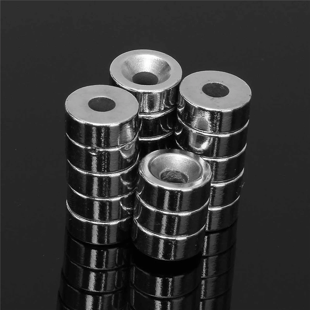 

N52 18PCS Strong 12x5mm Round-Magnets for 3D Printer Magnetic-Joints Easy to use and operate