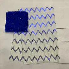 5+ 2 ярдов! Самая красивая шелковая ткань с кружевом Атлас для платья Новое поступление Африканский шелковистый бархат хорошее качество для золота LXE122832