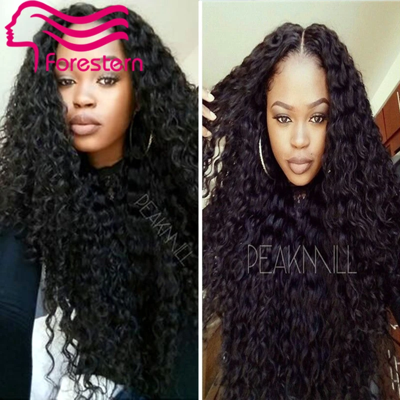 

180 Density 4x4 Silk Base Wigs Deep Curly Brazilian Virgin  Hair Wig Lace Front Wig  Glueless  Full Lace Wigs Freeshipping