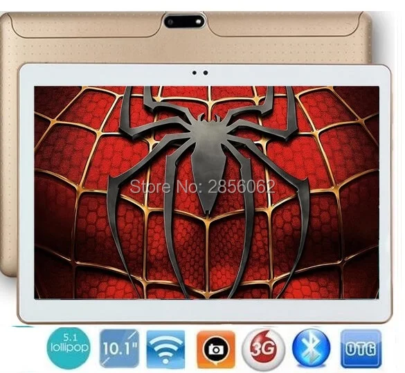 10 inch 3G WCDMA Android tablet pc Quad Core Phone Pad 1280*800 WiFi FM GPS Tablet 2GB+16GB