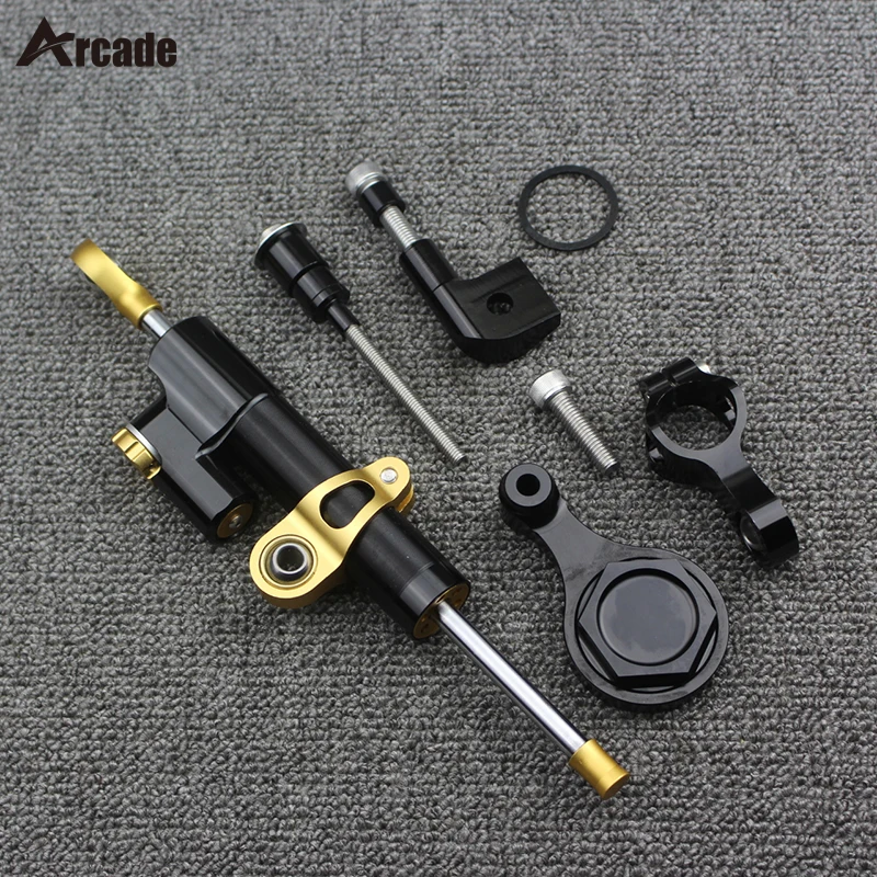 

Arcade Motorcycles Damper Stabilizer Bracket Mounting Holder For YamahaYamaha YZF-R6 06-14 CNC