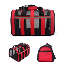 Сумка для собак сетка дышащая кошка ПЭТ вместительная Хозяйственная Сумка Складная портативная маленькая собака переносная дорожная сумка слинги товары для домашних животных