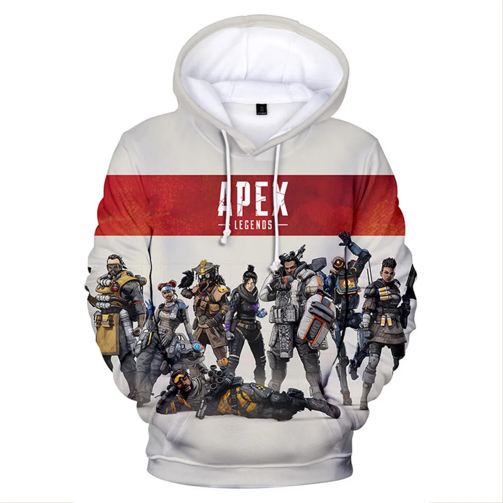 

Apex Legends Hoodie 3D Print Hooded Pullover Sweatshirt Breathable Soft For Adult