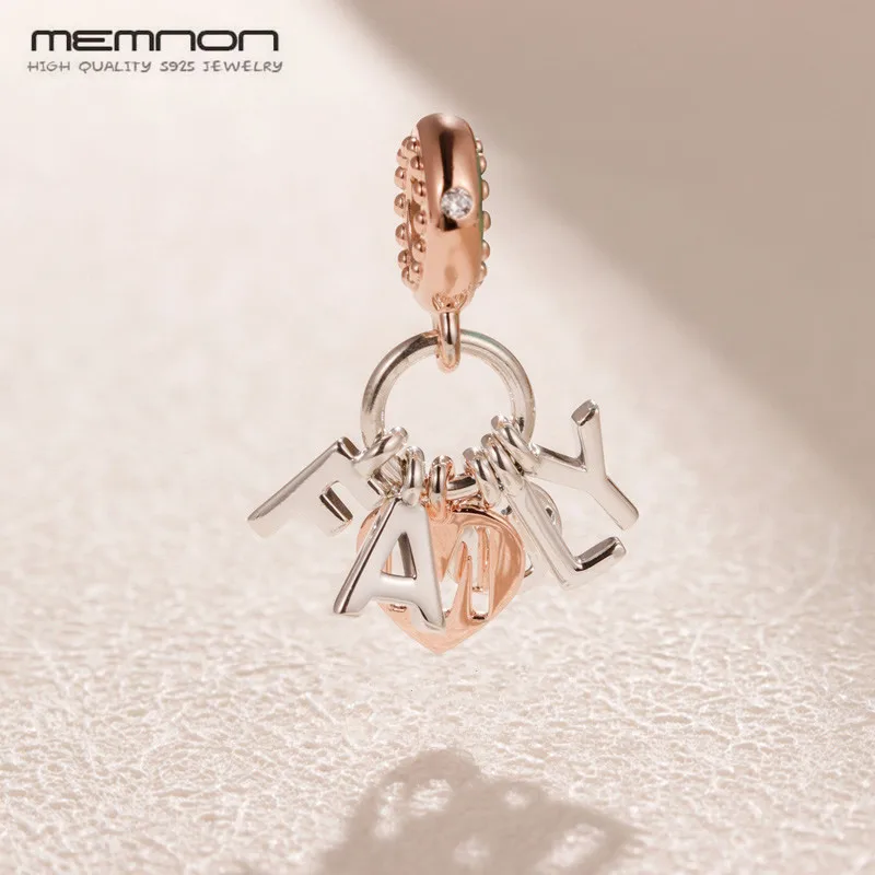 

925 Sterling Silver Perfect Family Pendant floating Charms beads fit Original charm bead bracelets bangles necklace pendants DIY