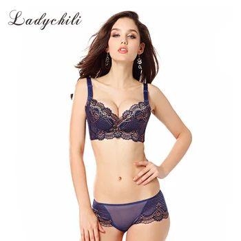 

Women Intimates Lace Embroidery Big Size 90E Bra Wire Free Comfort Thin Cup Bra Wide Strap Bra Super Push Up Padded Bra D71