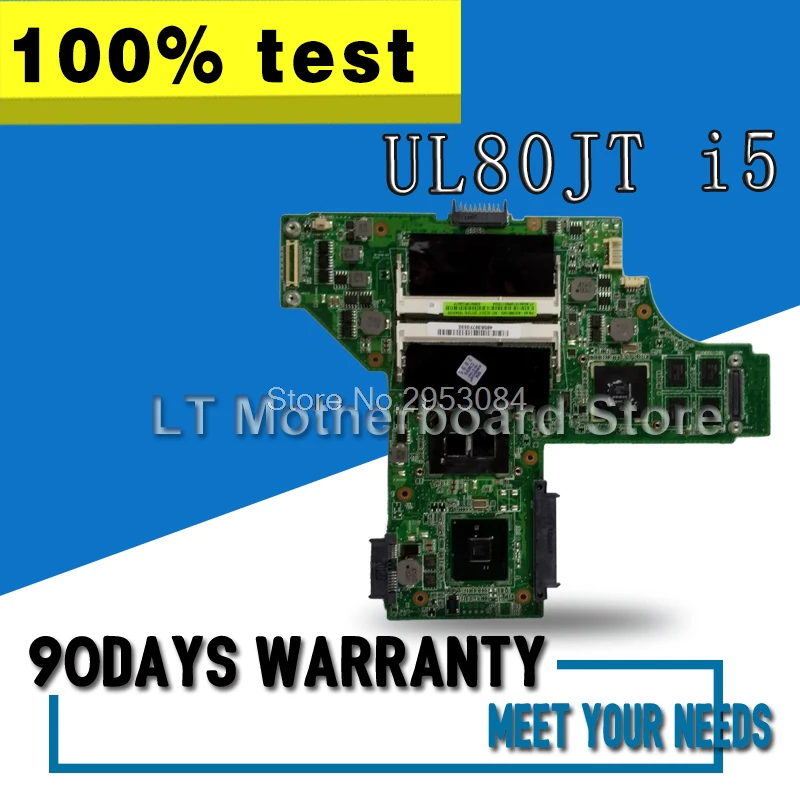 

Laptop Motherboard For ASUS UL80 UL80J UL80JT i5 System Board Main Board Mainboard Card Logic Board Tested Well S-4