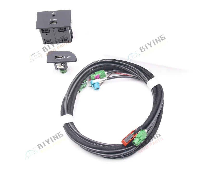 

FOR Audi A3 8V MIB 2 CarPlay MDI USB AMI Install Plug Socket Switch Button Harness