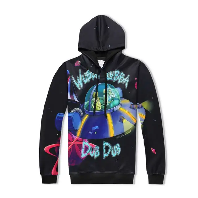 trippy alien hoodie