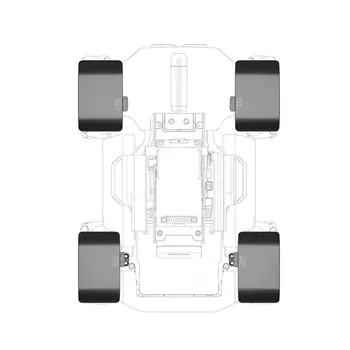 

Special Aluminum Alloy Fender Upgrade Modified Accessory for RoboMaster S1 NEW