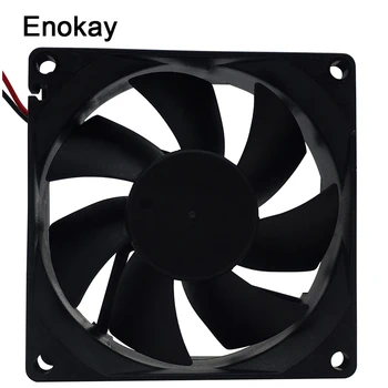 

Wholesale 10Piece 8CM 80mm 80x80x25mm 8025 2Pin 12V/24V DC Brushless Cooling Fan