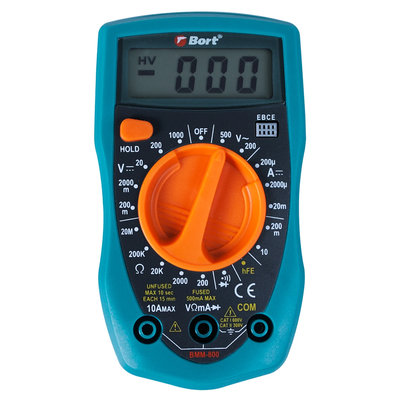Bort AC DC LCD Digital Auto Multimeter Voltmeter Multimetro Ammeter Ohm Tester High Meter Safety Handheld Overload Protection BMM-800 Bort AC DC LCD Digital Auto Multimeter Voltmeter Multimetro Ammeter Ohm Tester High Meter Safety Handheld Overload Protection BMM-800