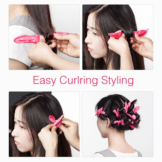 VeryYu 10pc Soft Flexible Hair Curler Rollers Hair Care  VeryYu the Best Online Store for Women Beauty and Wellness Products