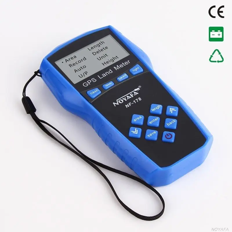 High quality NF-178 handheld GPS Test Devices Land Measuring Instrument method Manual and (2)