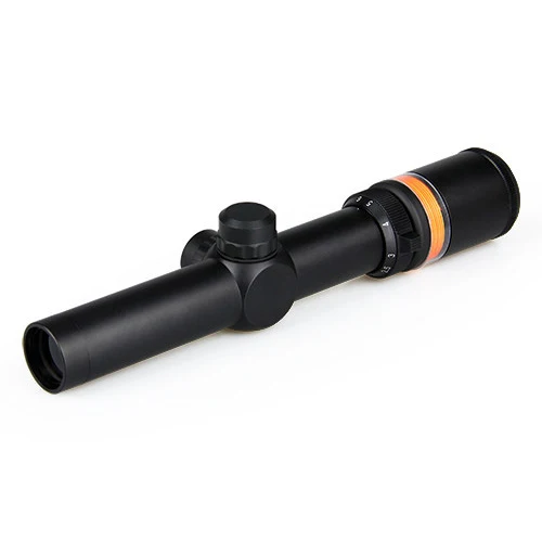 

1.5-6x24 fiber optic sight tactical red dot Illuminated sight for air gun hunting rifle