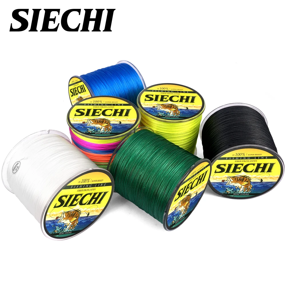 

SIECHI Fishing 8 Strands 500M PE Braided Fishing Line Saltwater Weave Carp Fishing Cord Pesca Wire