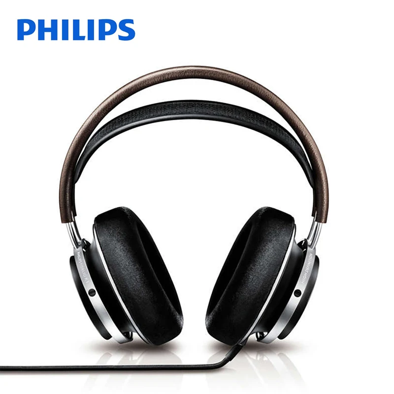 Philips X1s наушники высокого качества с поддержкой музыки, кино, игры, гарнитура с микрофоном, наушники для телефона и музыки, официальный тест - Цвет: Black