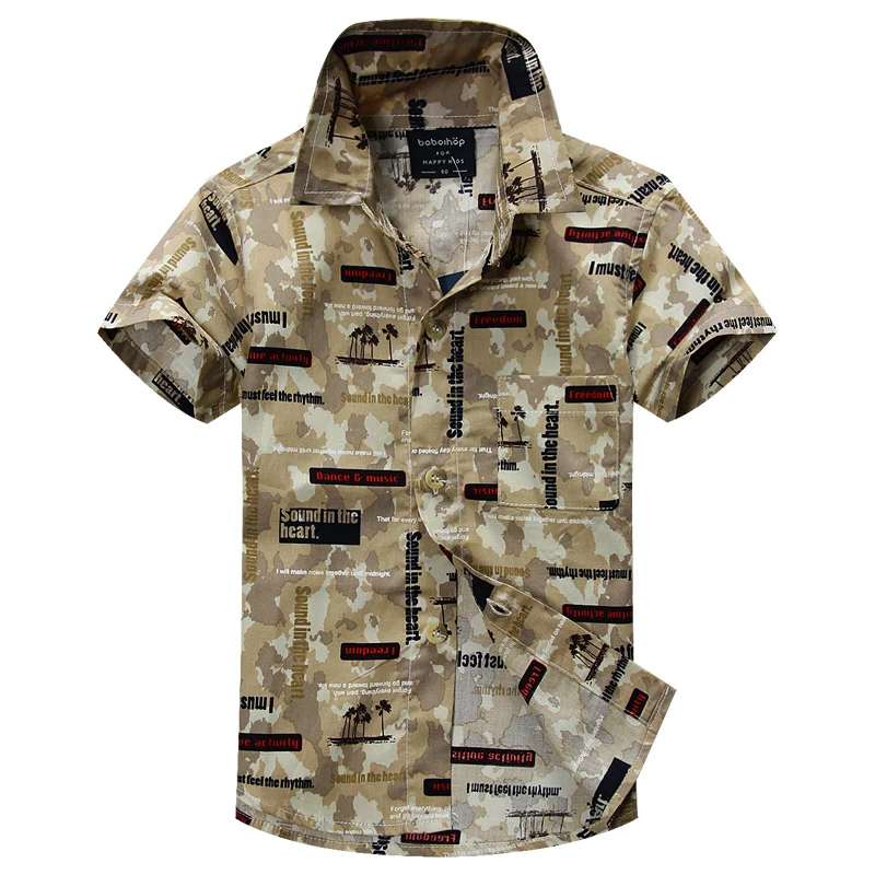 

2015 new arrival cotton 100% floral shirt hawaiian shirt aloha shirt for boy T1515