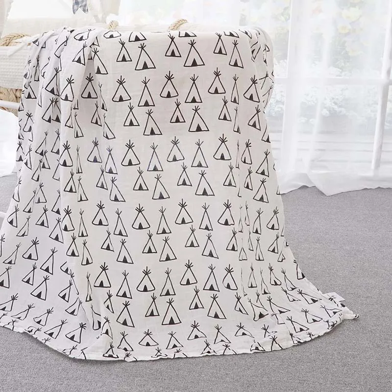 Распродажа! Дышащие мягкие муслиновые хлопковые детские одеяла для новорожденных однослойное одеяло для новорожденных 120*120 см