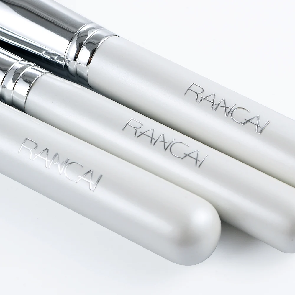 10-Piece Makeup Brush Set | Professional Storage Organizer | High-Quality Synthetic Hair | Cylinder Brush Holder - Image 3