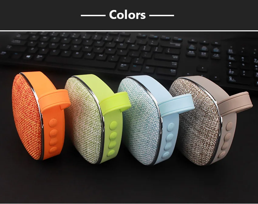 Aimitek X25 Mini Bluetooth Speaker Wireless Portable Fabric Speaker-21