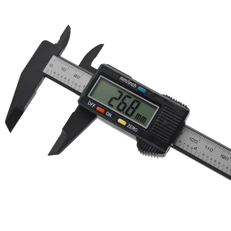 Цифровой 150 мм штангенциркуль 6 дюймов электронный 0,1 мм линейка измерительные инструменты штангенциркуль