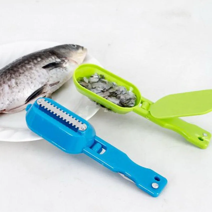 Нержавеющая сталь весы Скиннер Кухня масштабирования Рыбалка инструменты для нарезки овощей Кухня Инструменты гаджеты очистки рыбьей кожи