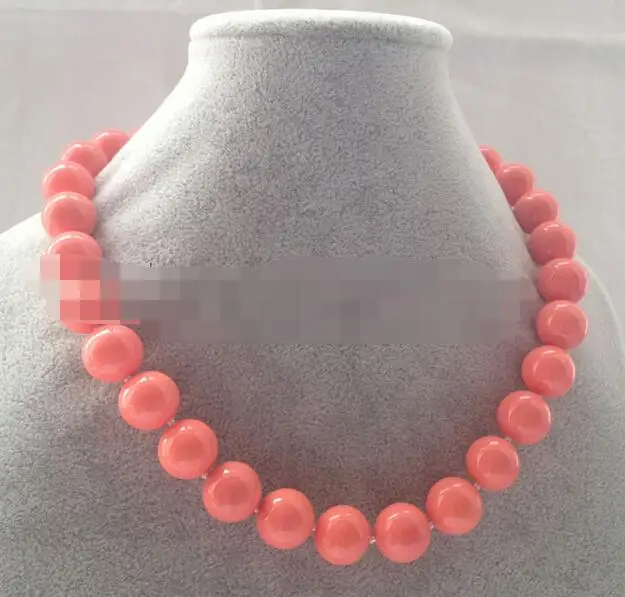 Песня voge Gem nanJ0195 кораллово розовый цвет жемчужное ожерелье|pearl necklace|shell pearlnecklace