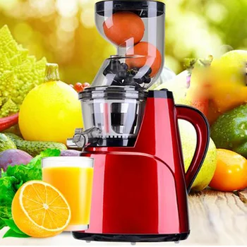 

Hot sale Large Feed Chute Whole Slow Juicer wide feeding tubes Quiet low speed juice extractor for fruit vegetable citrus