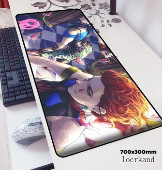 

hunter x hunter mouse pad 70x30cm gaming mousepad cheapest office notbook desk mat High quality padmouse games pc gamer mats