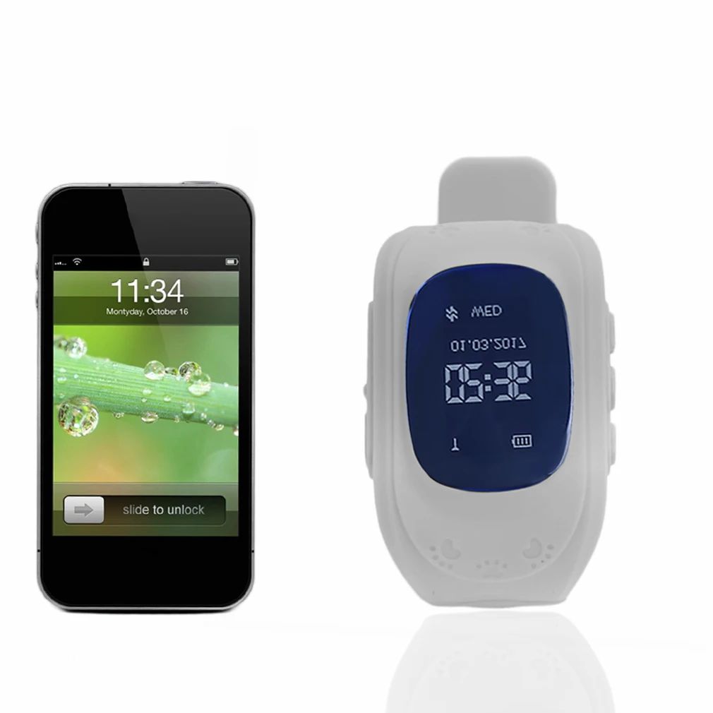Q50 Smart Spoprts Watch Wristband GSM GPRS Emergency SOS Locator Waterproof  Tracker for iOS Android PK Q100 Children Kids Gifts
