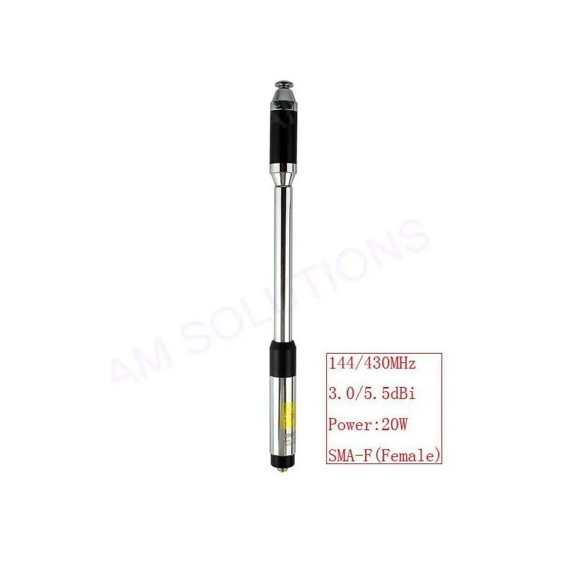 Радиоантенна UHF + VHF 20 Вт для Kenwood TK3107 Baofeng SMA F QUANSHENG WEIERWEI HYT TYT Ham UV 5R|vhf radio antenna|radio