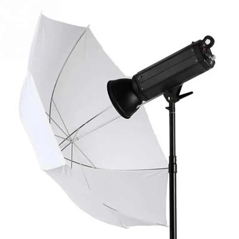 

Good Quality 33 Inch Photography Studio Flash Diffuser Translucent Soft Light White Umbrella Camera Accessories #0908