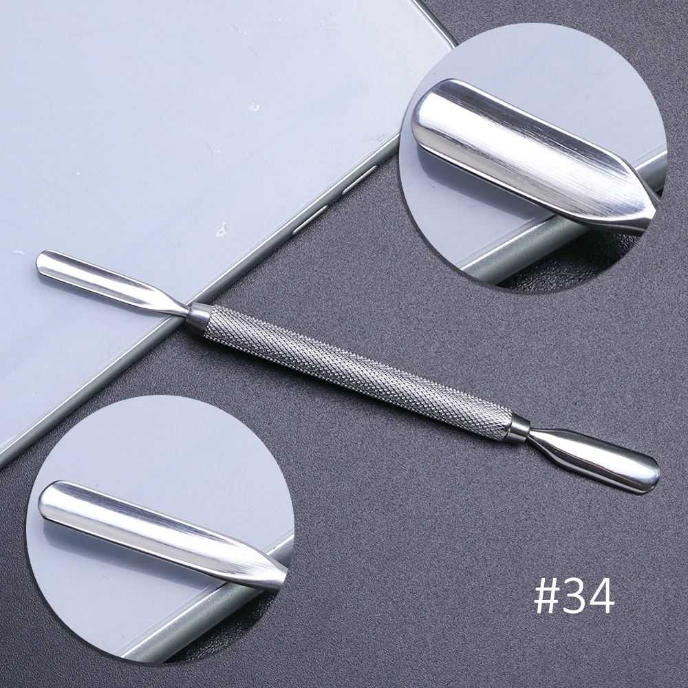 34 Stainless Steel Cuticle Remover