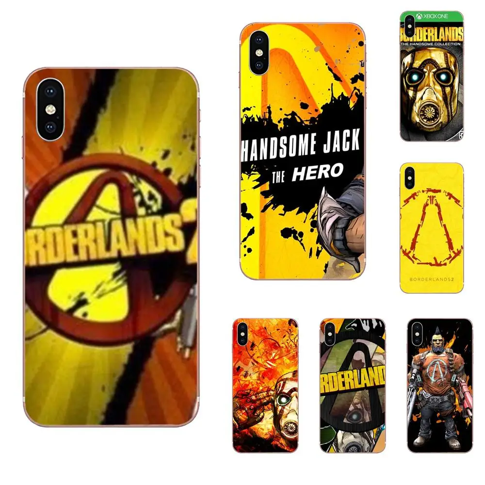 

For Xiaomi Redmi Note 2 3 3S 4 4A 4X 5 5A 6 6A Pro Plus Soft Silicone TPU Transparent Fashion Mobile Phone Anime Borderlands 2