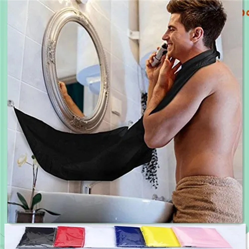 

Man Bathroom Beard Care Trimmer Hair Shave Apron Gown Robe Tool Bathroom Apron Beard Bib/beard Apron/beard Catcher for Man