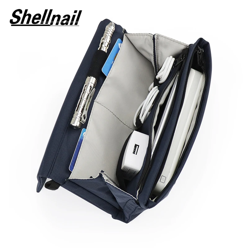 Shellnail Earphone Case Hard Headphone Bag For Apple Airpods Earpods Ear Pad Wireless Bluetooth Earphone Digital Accessories Bag
