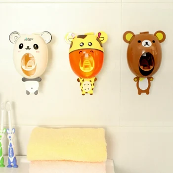 

Automatic Toothpaste Dispensers Toothbrush Holder Products Creative Bathroom Accessories Toothpaste Squeezer