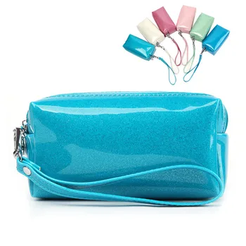 

Waterproof Women Small Makeup Bag Travel Cosmetic Bags Organizer 2017 Fashion Lady Toiletry Bag Purse Tote Storage Beauty Bag