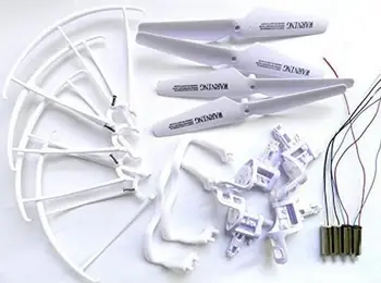 

Free Shipping Syma X5C X5C-1 Spare Parts Pack Include Motors Blades Propeller Protection Cover Landing Skid Motor Base