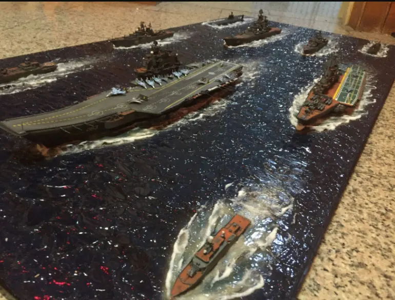 1: 700 диорама холодная война бывший советский военно морской самолет модель