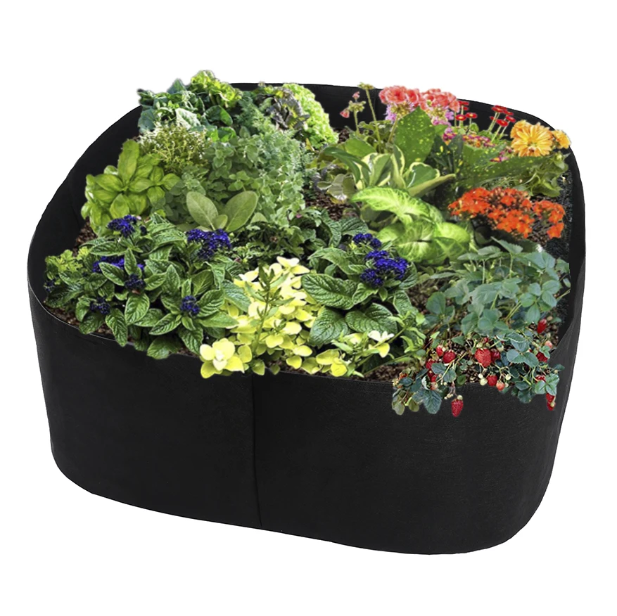 

4 sizes Garden Tool Round Tissue Pots Bag Plant Root Grow Bag Container Aeration Pot
