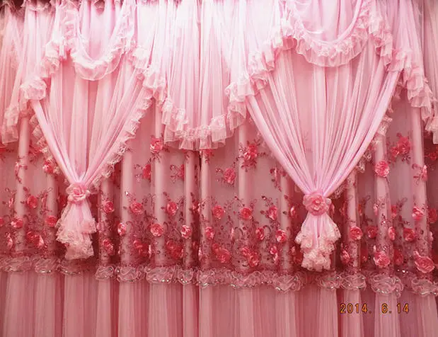 Aliexpress.com: Comprar Lujo De la boda Cortinas Cortinas Para Sala De