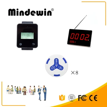 

Mindewin Wireless picker Multi-function Key Button M-K-3+Can display four sets of data digital displaysM-R-1+Touch screen M-W-1