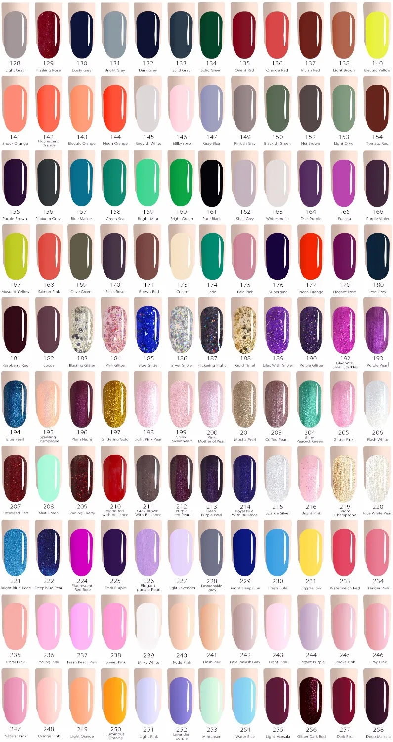 CANNI 15ml LED Nail Gel Varnish New Hottest Color Glitter Sequins Nail Art Paint Gel Lacquer Soak off Organic UV Nail Gel Polish